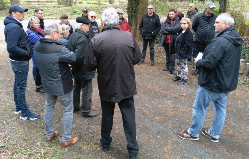 FBL Remagen hatte zu einem informativen Rundgang in den Ortsteil Unkelbach eingeladen